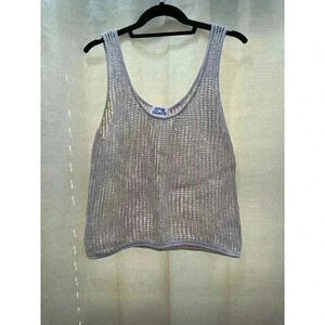 Future Collective Cream Sweater Tank